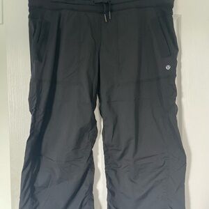 lululemon athletica Black Capri Pants